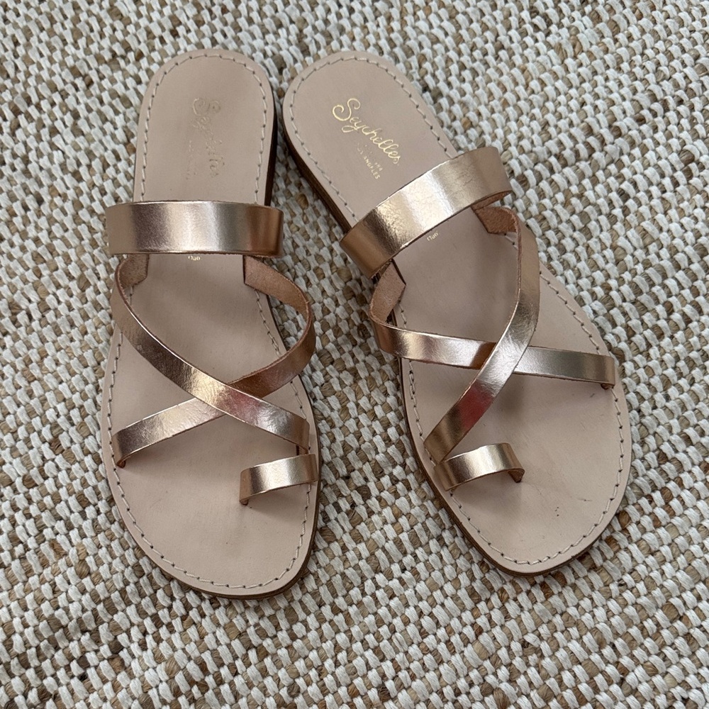 Seychelles Women's Rose Gold Sandals
